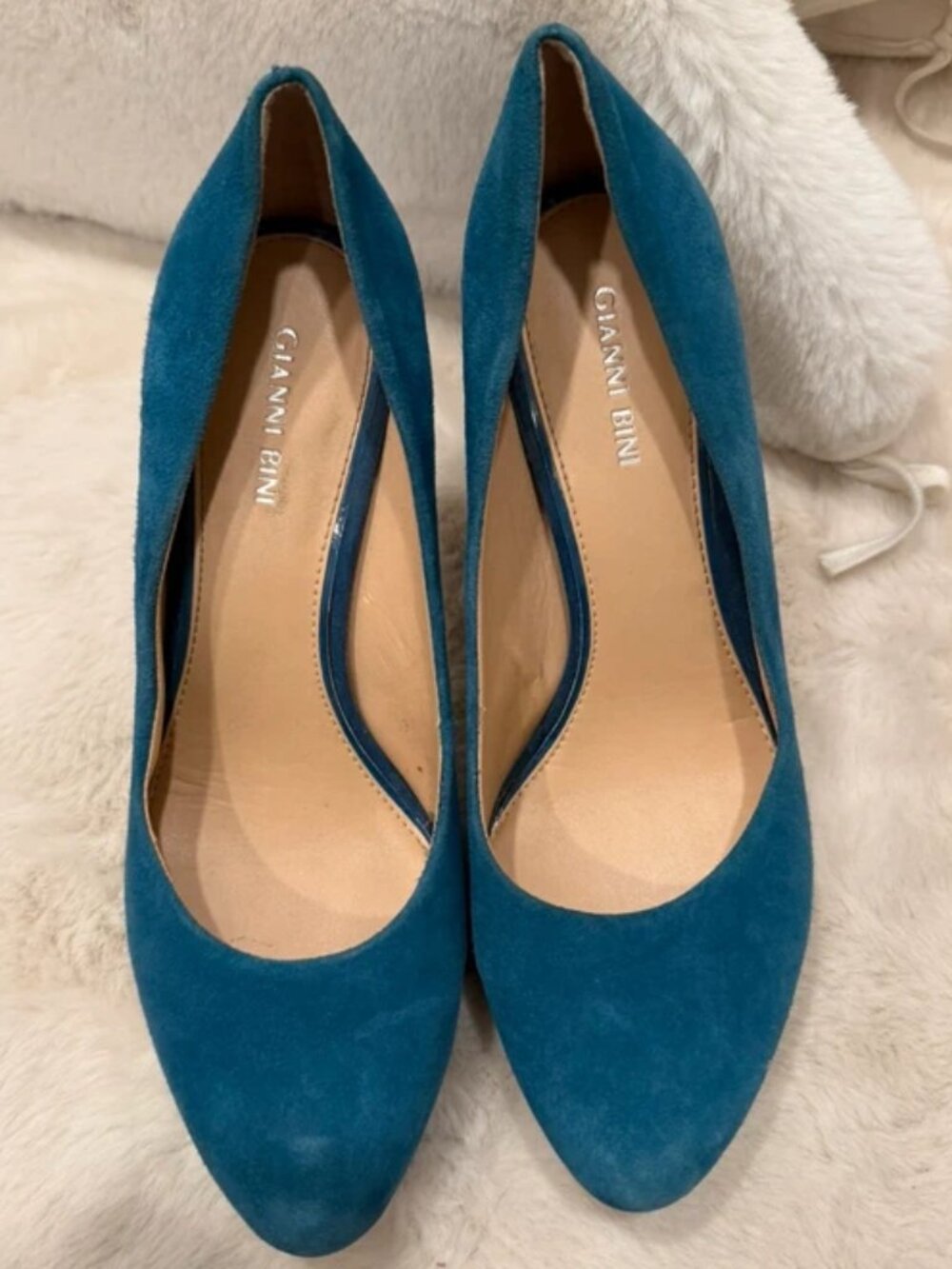 Gianni Bini teal pumps sz 9
